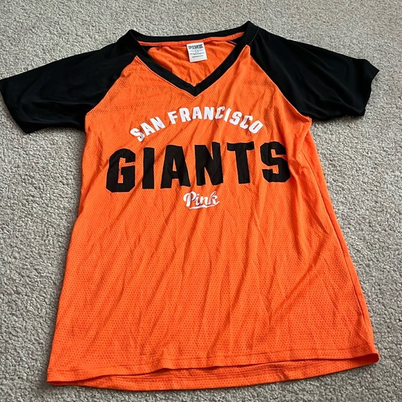 “Victoria Secrets: PINK SF Giants Jersey size small” - Picture 1 of 9